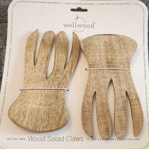Wellwood Wooden Salad Claws